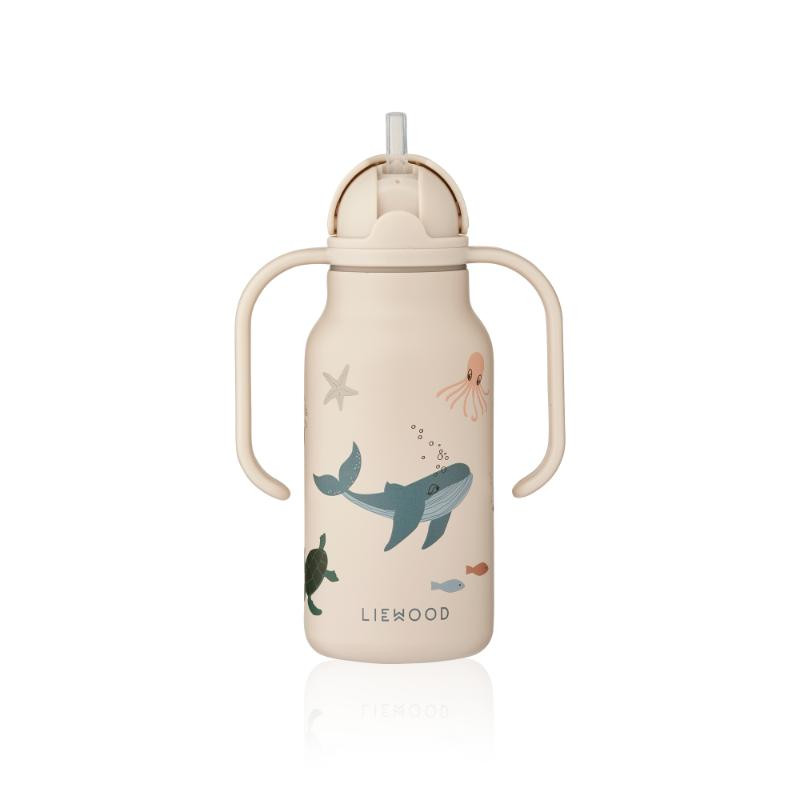 Liewood termos boca 250ml Kimmie,Sea creatureSandy 