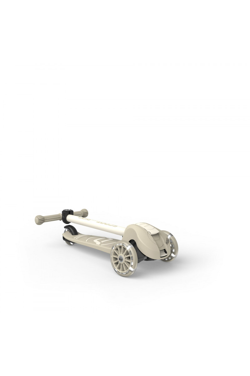 Scoot&Ride Trotinet Highway kiks 3s Ash Led 