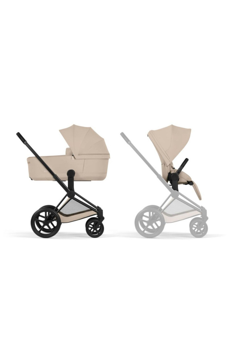 Cybex duo sistem Priam, Cozy Beige (matt black) 