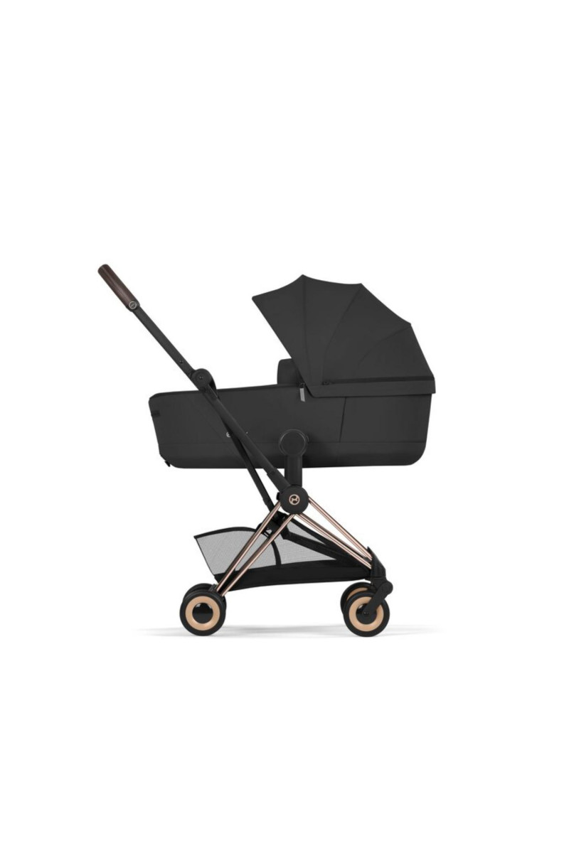 Cybex duo sistem Coya, Sepia Black (rosegold ram) 