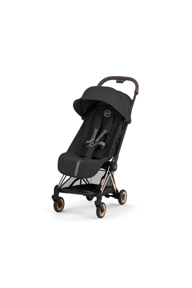 Cybex duo sistem Coya, Sepia Black (rosegold ram) 