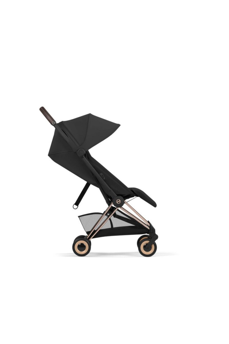 Cybex duo sistem Coya, Sepia Black (rosegold ram) 