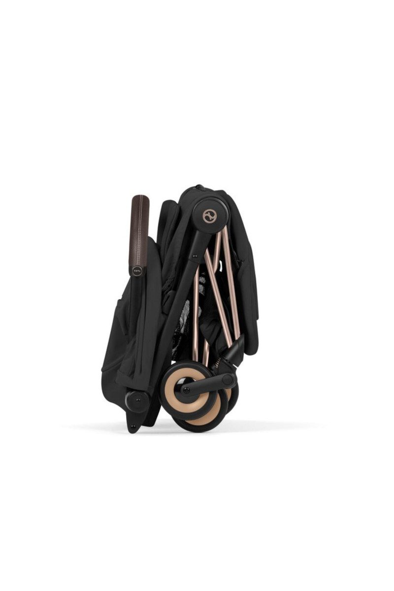 Cybex duo sistem Coya, Sepia Black (rosegold ram) 