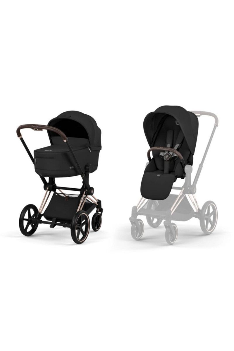 Cybex duo sistem Priam, Sepia Black (rosegold) 