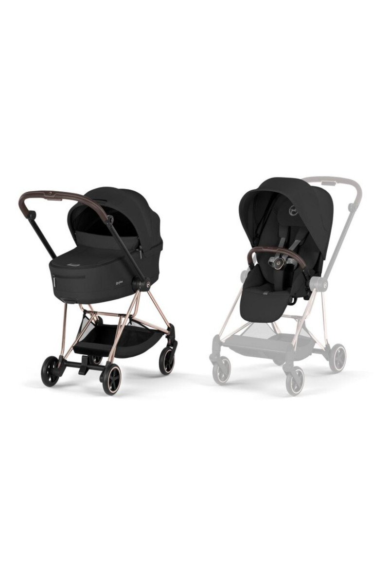 Cybex duo sistem Mios 4.0. Sepia Black(rosegold) 