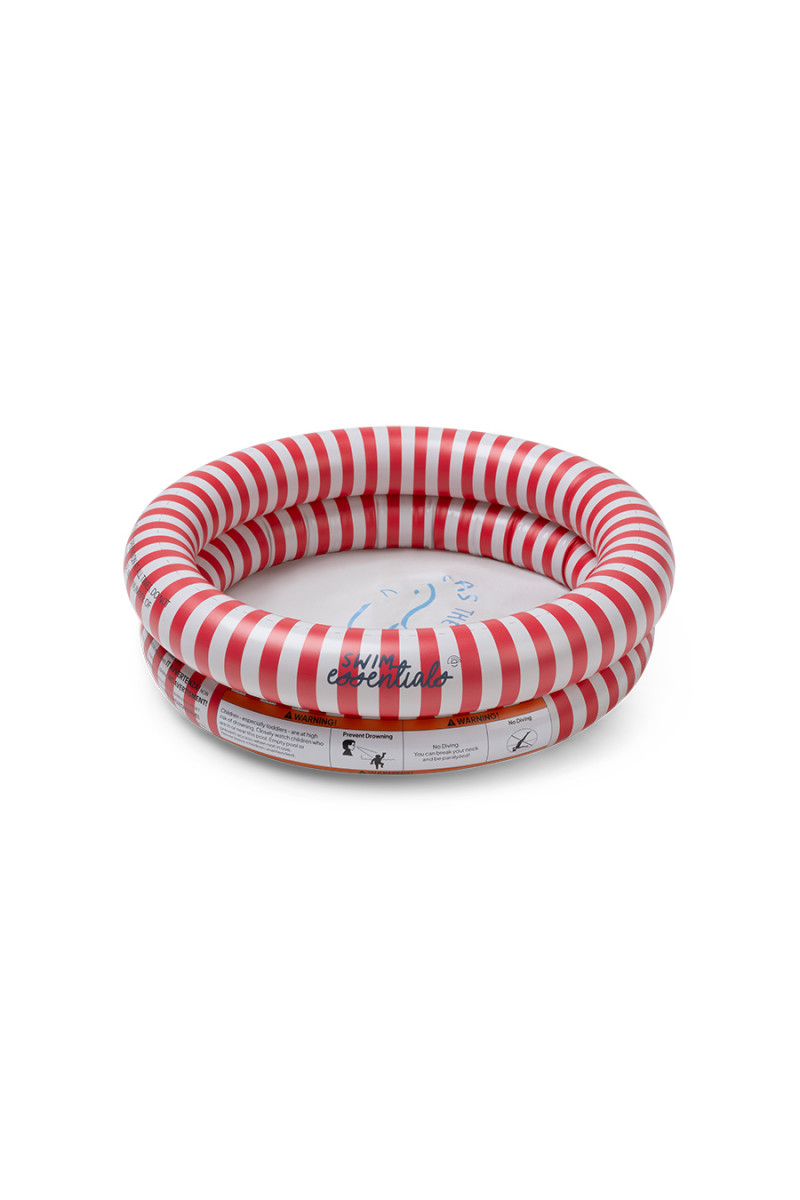 Swim Essentials dečiji bazen crvene pruge 60cm 