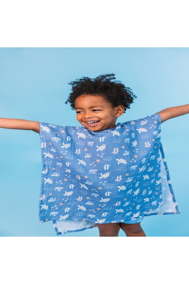 Swim Essentials pončo za plažu coral, dečaci 