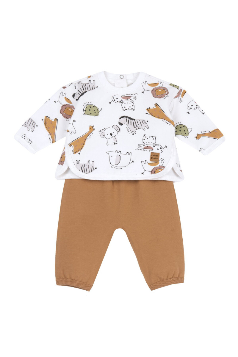 Chicco komplet (majica dr, donji deo), unisex 