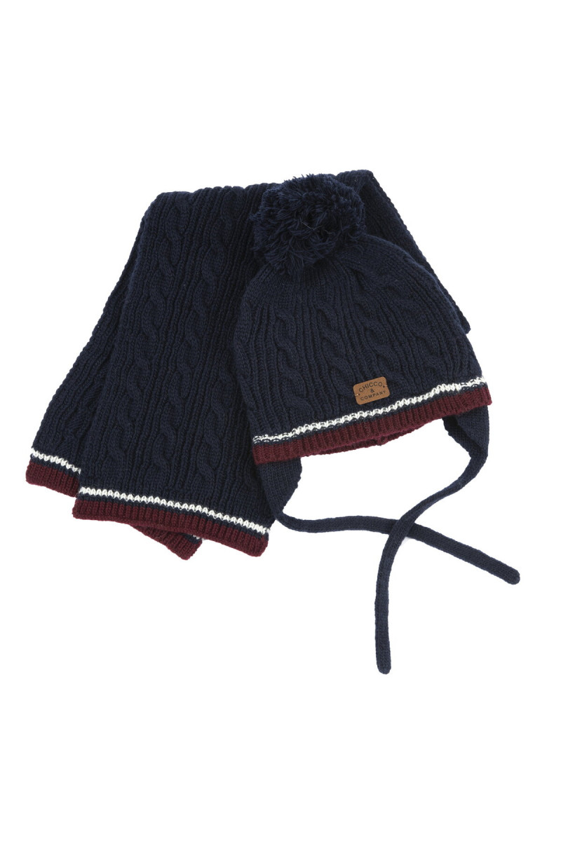 Chicco set(kapa+šal), dečaci 