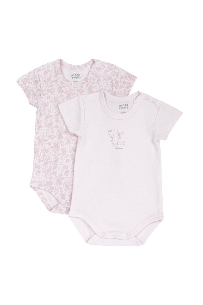 Chicco bodi set 2/1 kr, devojčice 