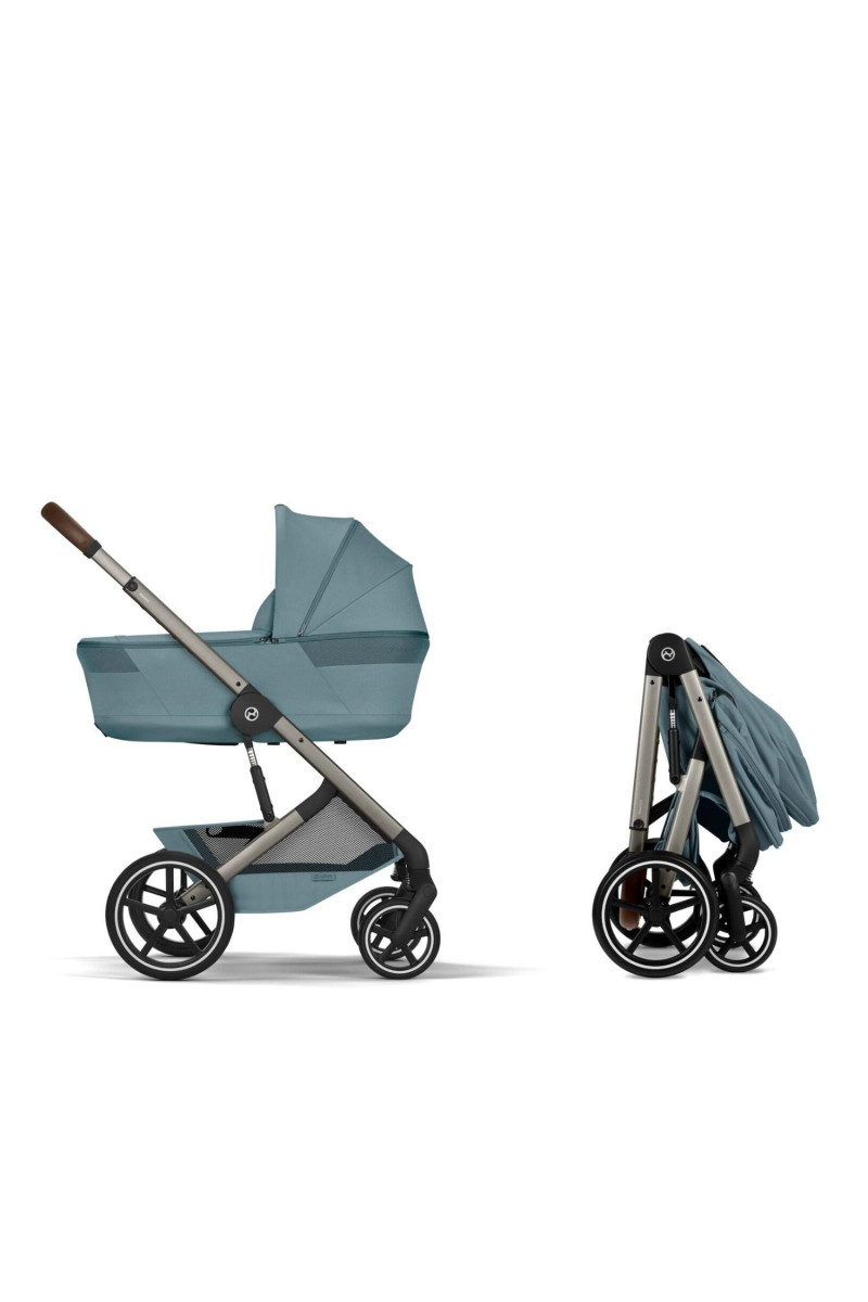 Cybex duo sistem Balios S Lux Stormy Blue (taupe) 