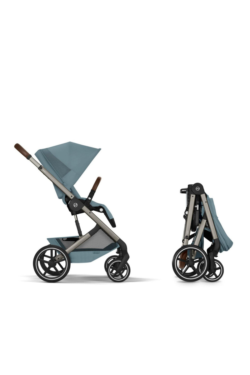 Cybex duo sistem Balios S Lux Stormy Blue (taupe) 
