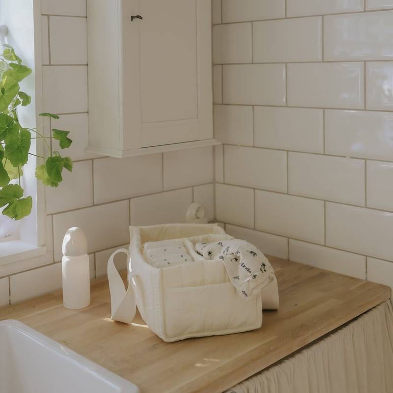 Elodie korpica za pelene creamy white 