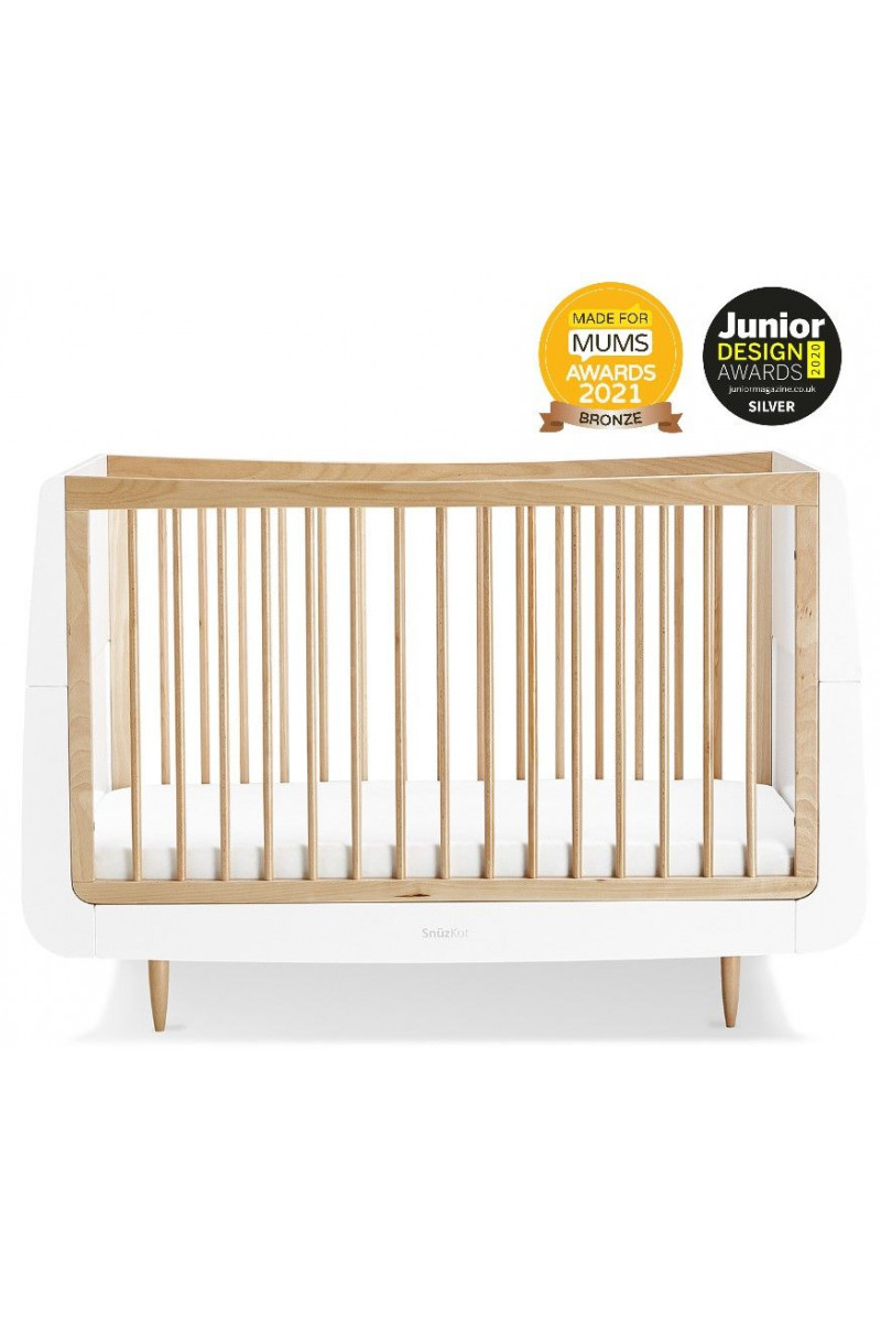SnuzKot Skandi krevetac za decu, White Natural 